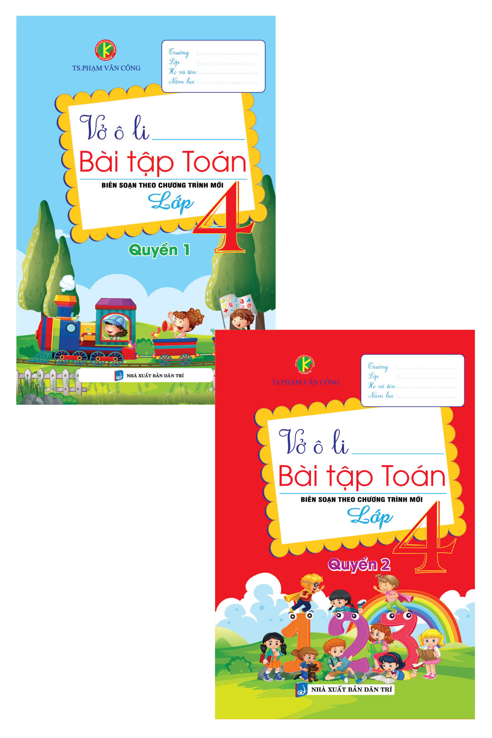 Bìa trước Combo Vở Ô Li Bài Tập Toán 4 Tập 1+ Tập 2( Biên Soạn Theo Bộ kết Nối Tri Thức Với Cuộc Sống)