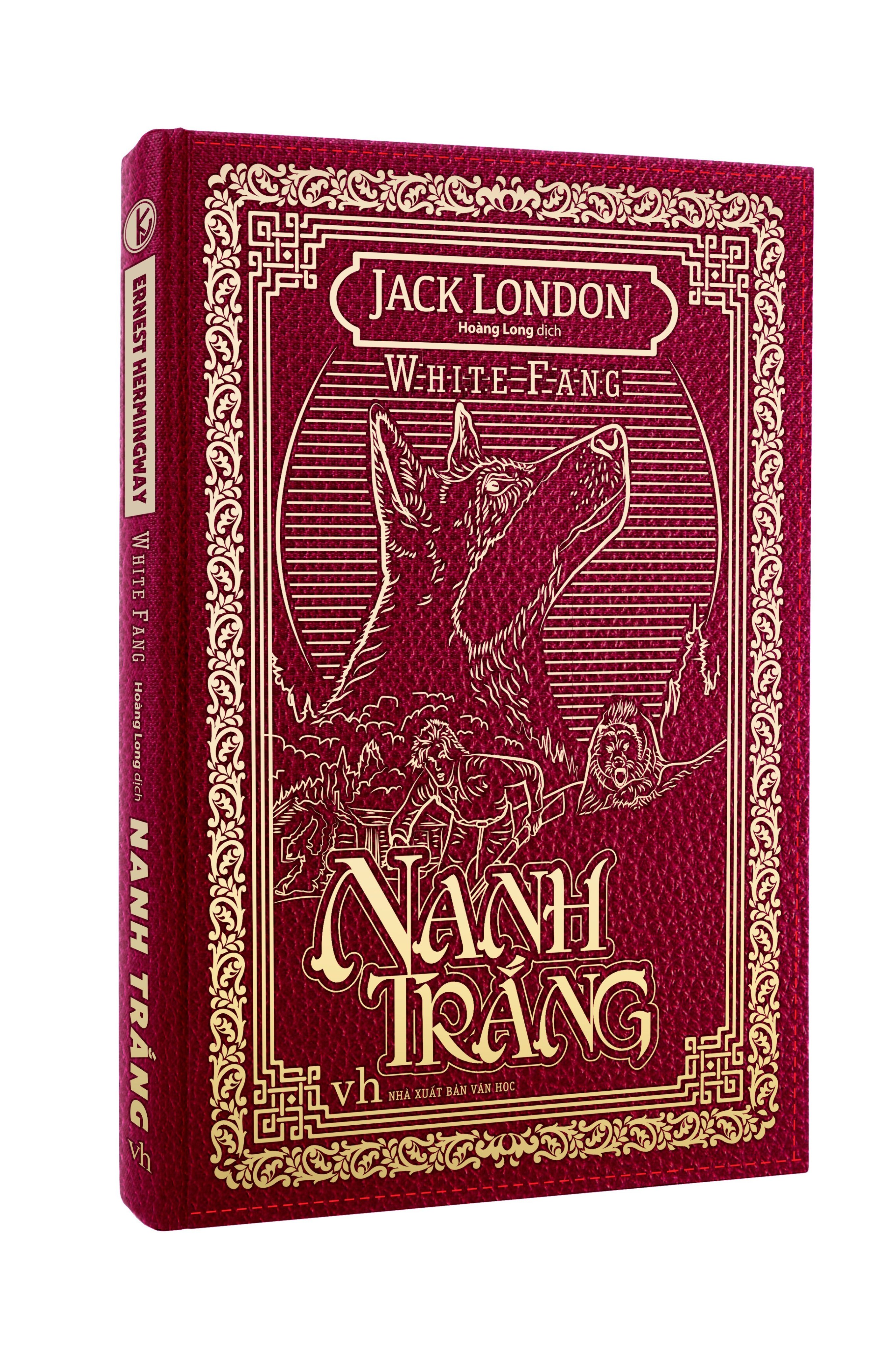 Bìa trước Nanh Trắng (Bìa Da)