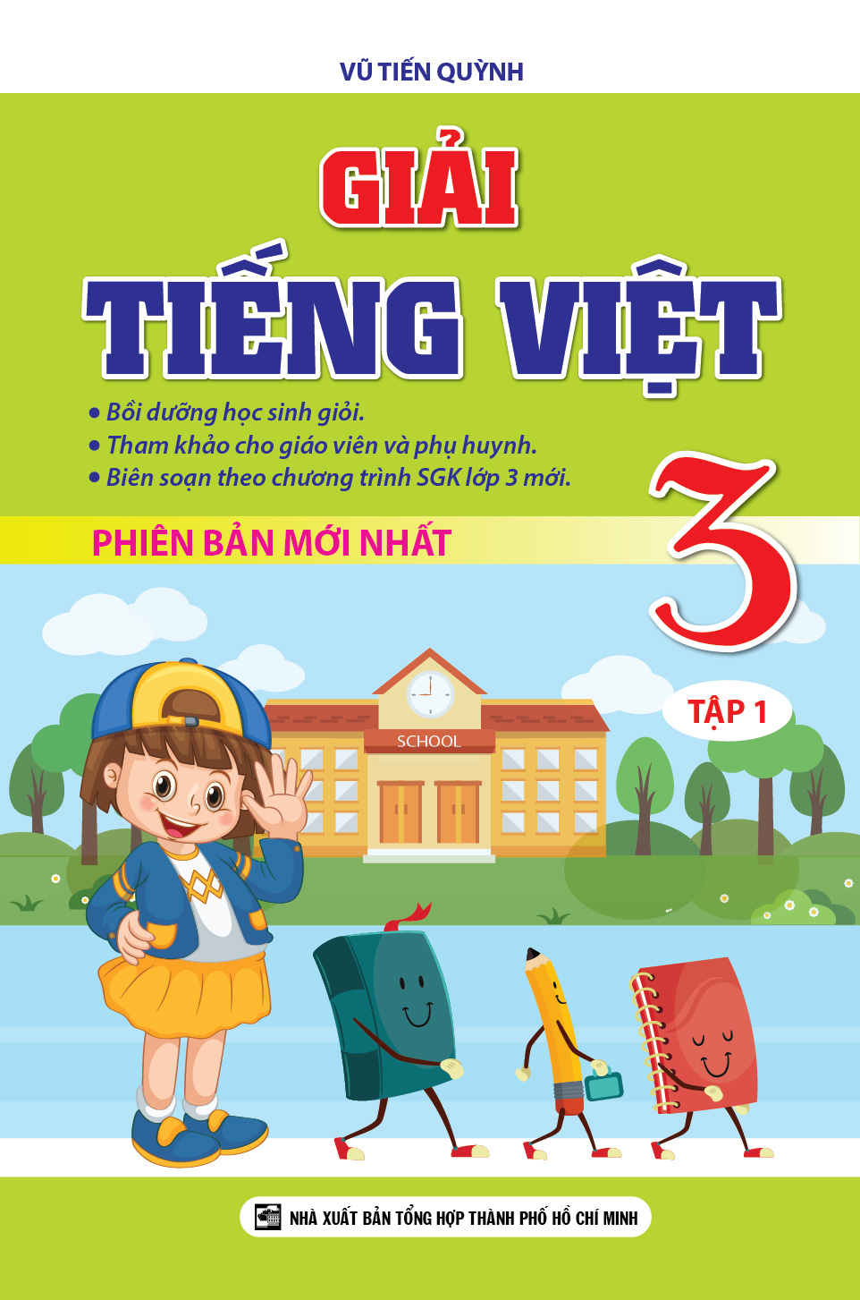 Bìa trước GIẢI TIẾNG VIỆT 3 TẬP 1