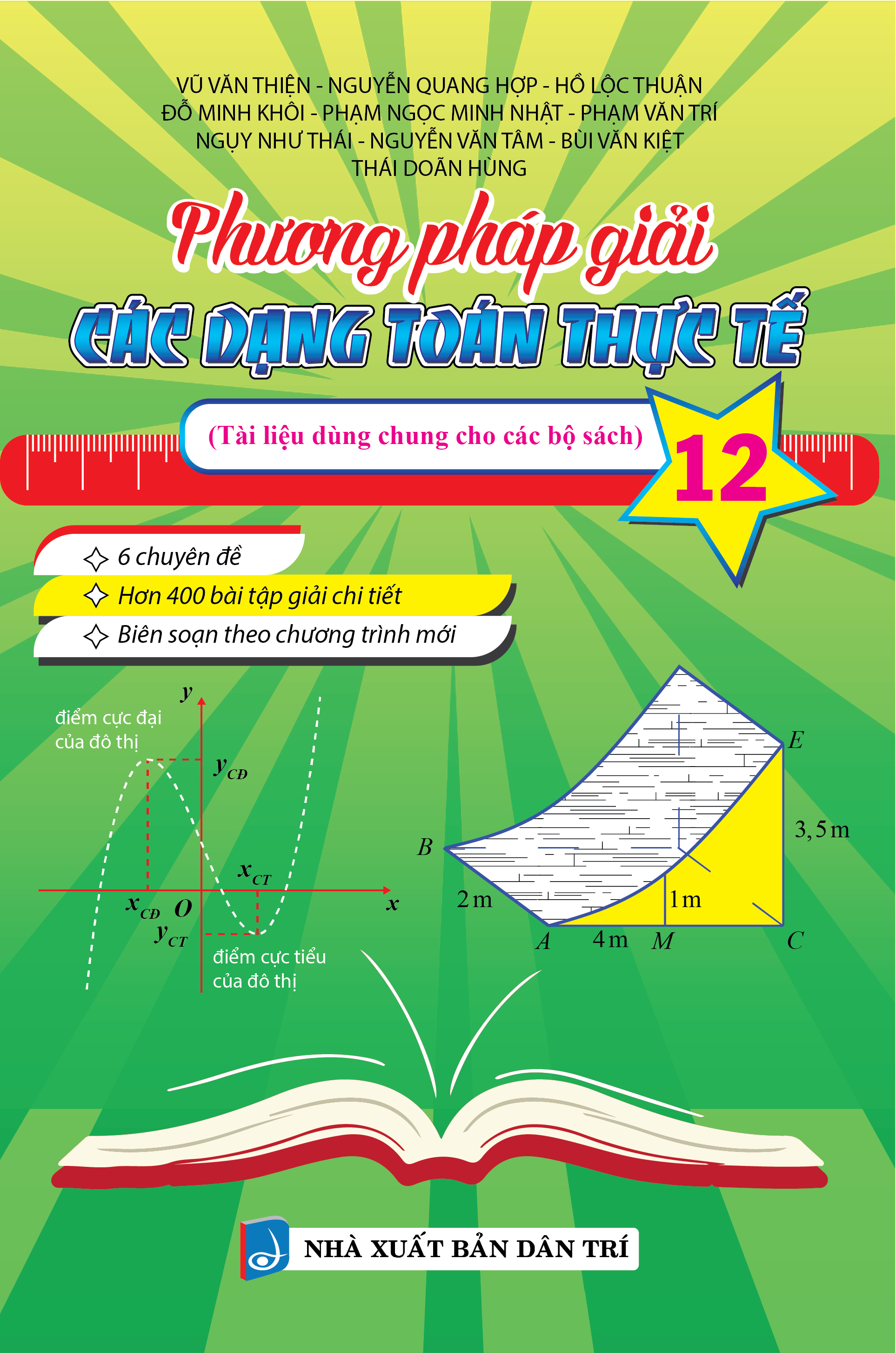 Bìa trước PHƯƠNG PHÁP GIẢI CÁC DẠNG TOÁN THỰC TẾ 12