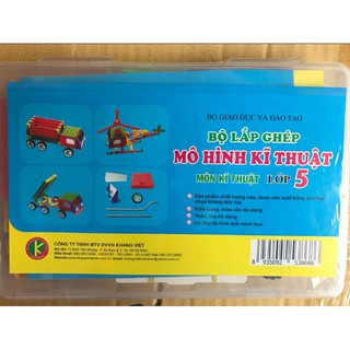 Bìa trước Bộ Lắp Ghép Kỹ Thuật Lớp 5