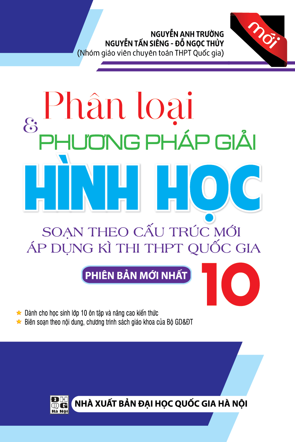 Bìa trước Phân Loại Và Phương Pháp Giải Hình Học 10