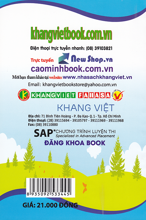 Bìa sau Giải Tiếng Việt 4 Tập 2