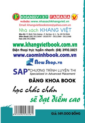Bìa sau Tư Duy Sáng Tạo Bồi Dưỡng Học Sinh Giỏi THPT Chuyên Đề Sinh Học tập 1