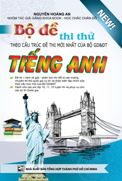Bìa trước Bộ Đề Thi Thử Tiếng Anh