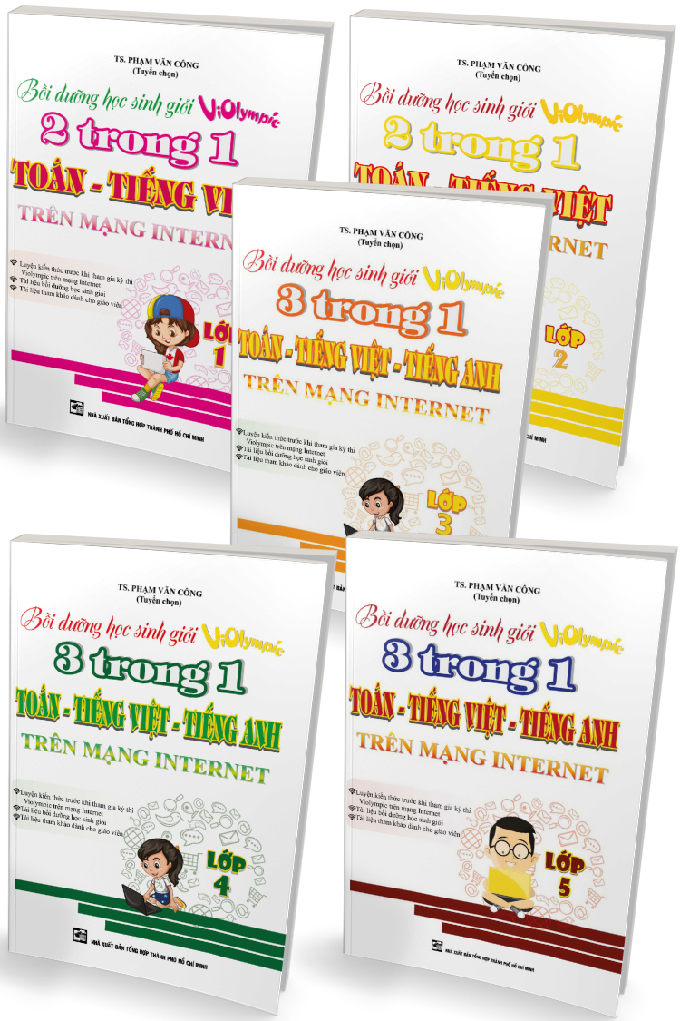 Bìa trước Combo Bồi Dưỡng Học Sinh Giỏi Violympic Trên Mạng Internet