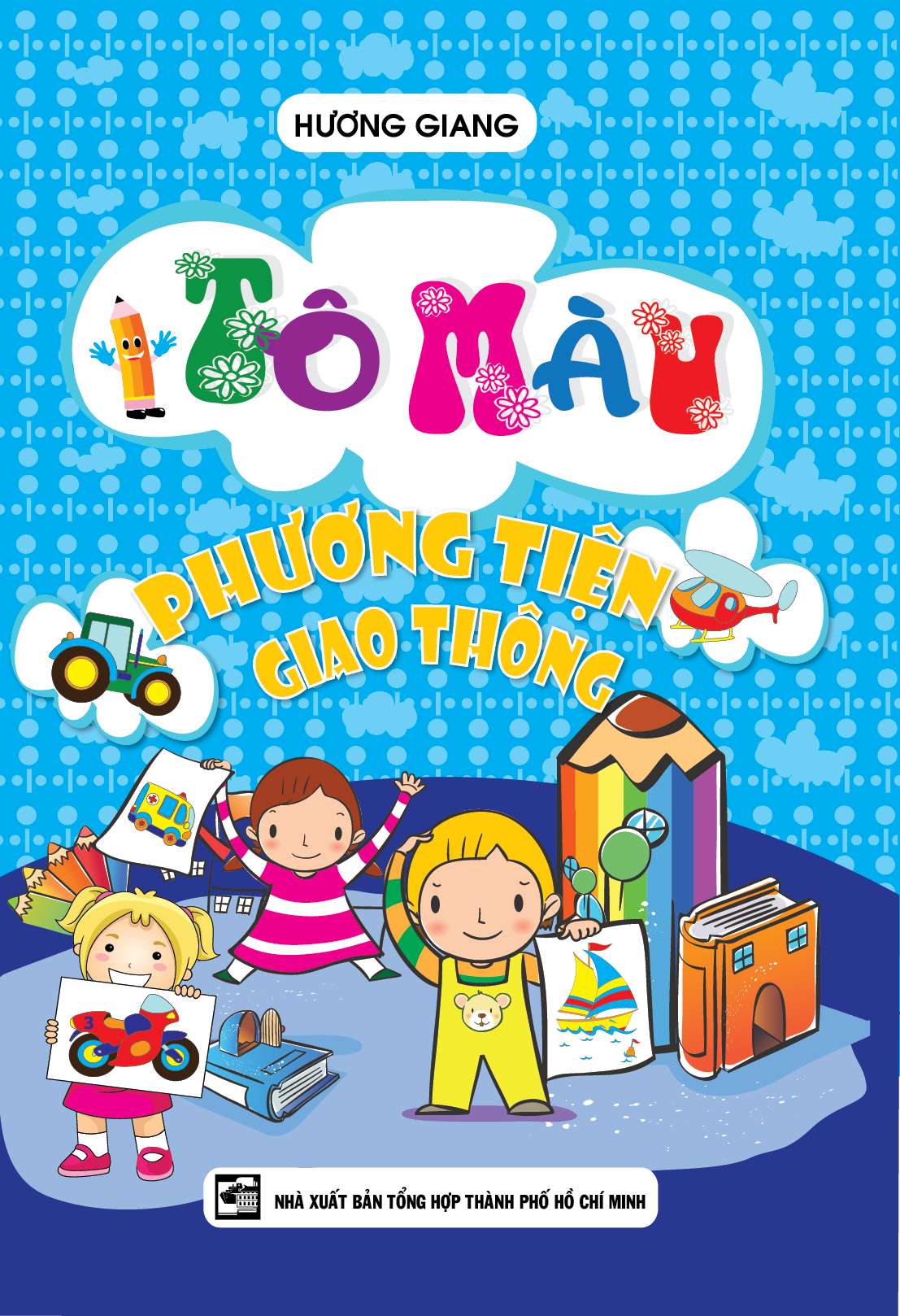 Bìa trước Tô màu phương tiện giao thông