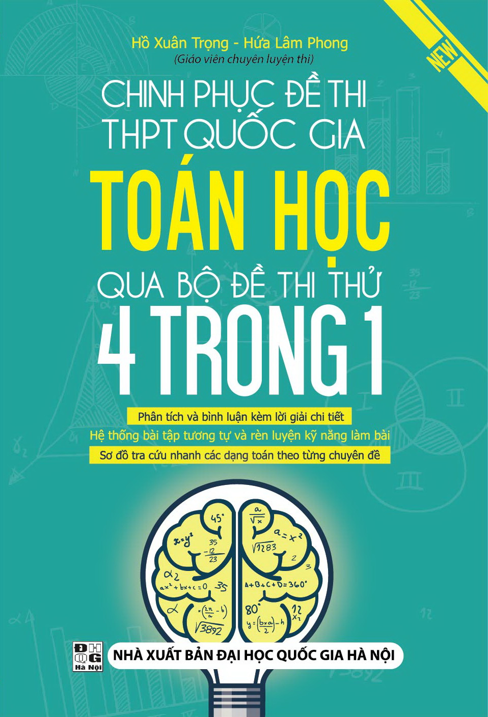 Bìa trước Chinh Phục Đề Thi THPT Quốc Gia Toán Học Qua Bộ Đề Thi Thử 4 Trong 1