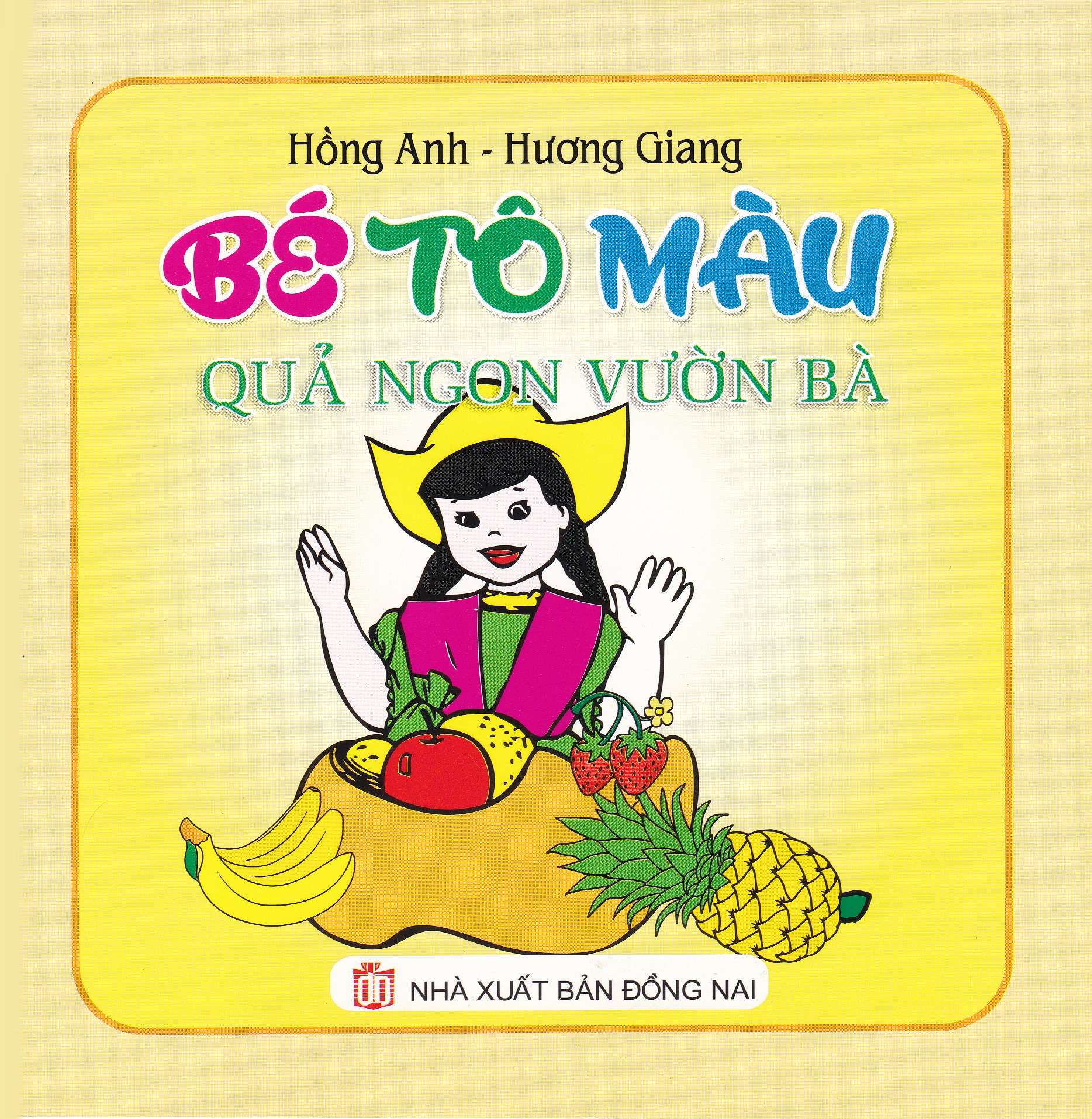 Bìa trước Bé Tô Màu Quả Ngon Vườn Bà