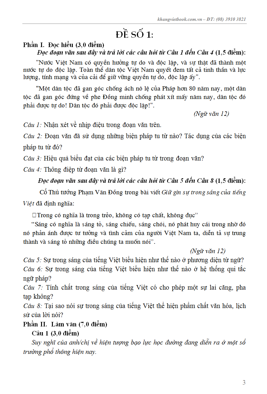 Trích đoạn 1