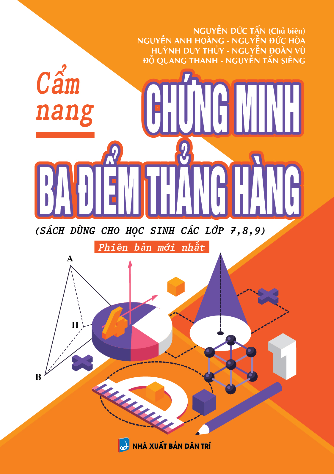 Bìa trước Cẩm Nang Chứng Minh Ba Điểm Thẳng Hàng (bìa cứng)
