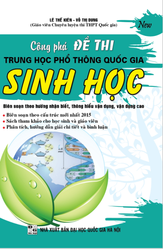 Bìa trước Công phá đề thi THPT quốc gia Sinh Học