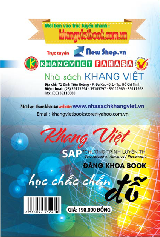 Bìa sau Tuyệt Phẩm Khởi Động Kỳ Thi THPT Quốc Gia Vật Lý