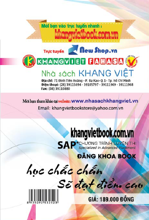 Bìa sau Giải Chi Tiết 99 Đề Thi Thử THPT Quốc Gia Hóa Học (Quyển 2)