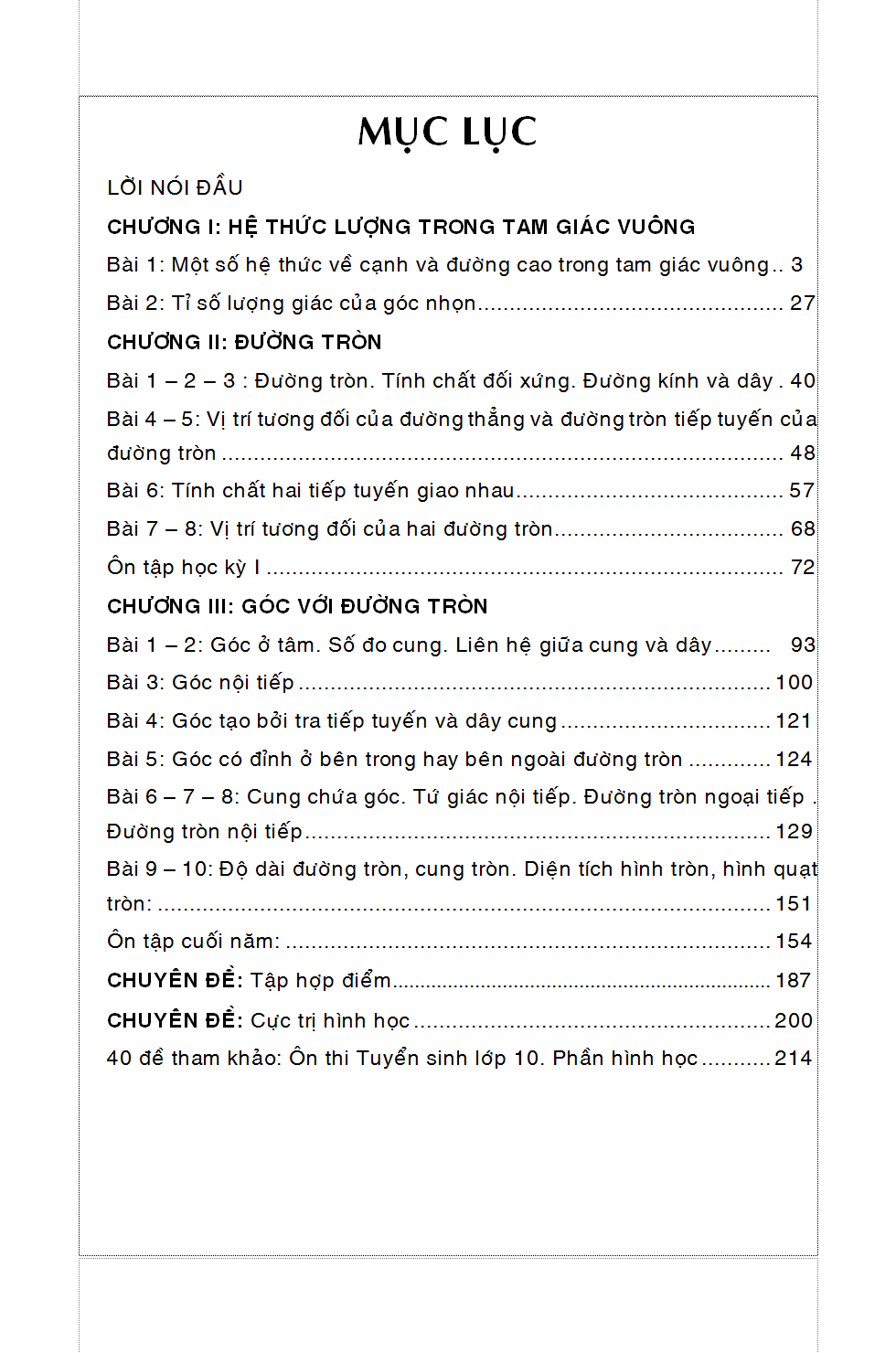 Mục lục