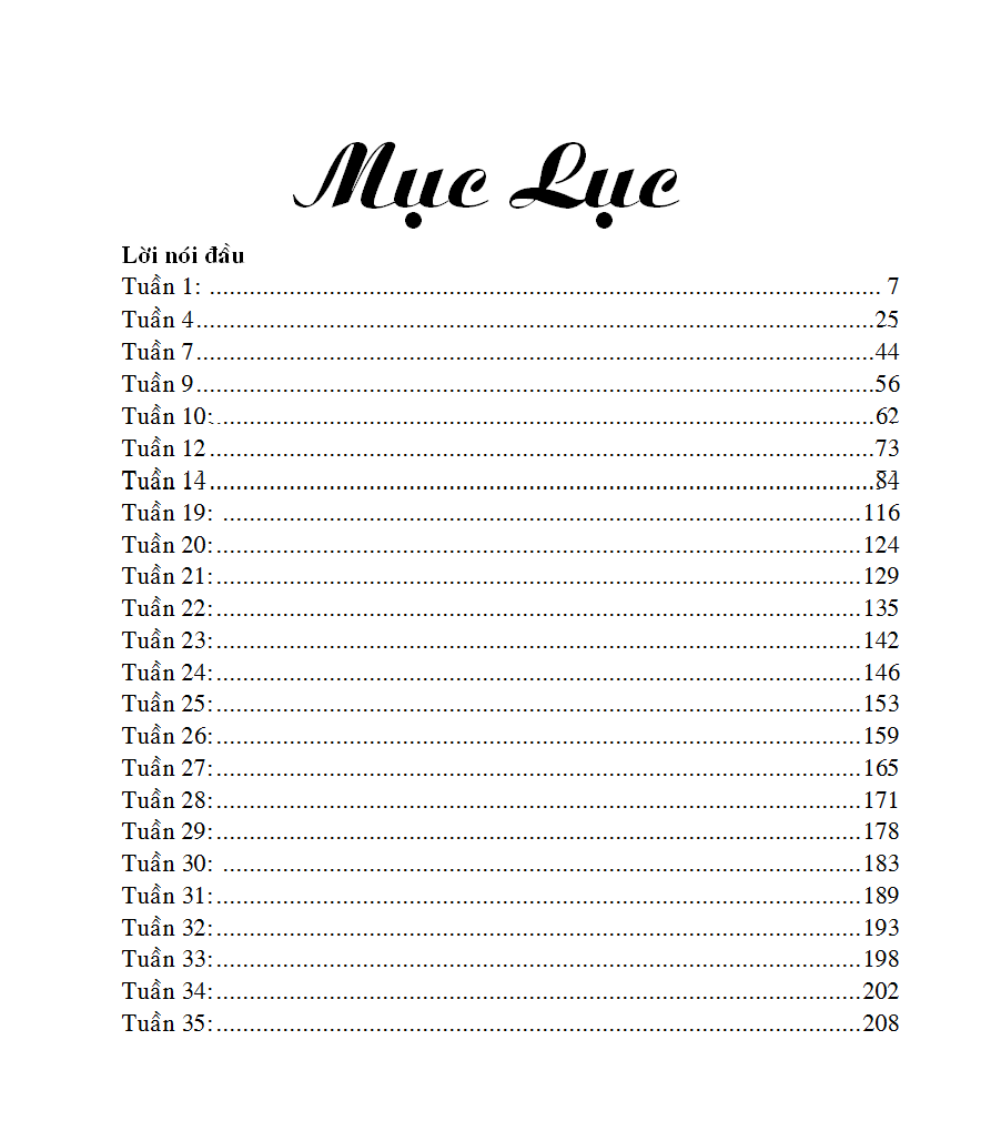 Mục lục