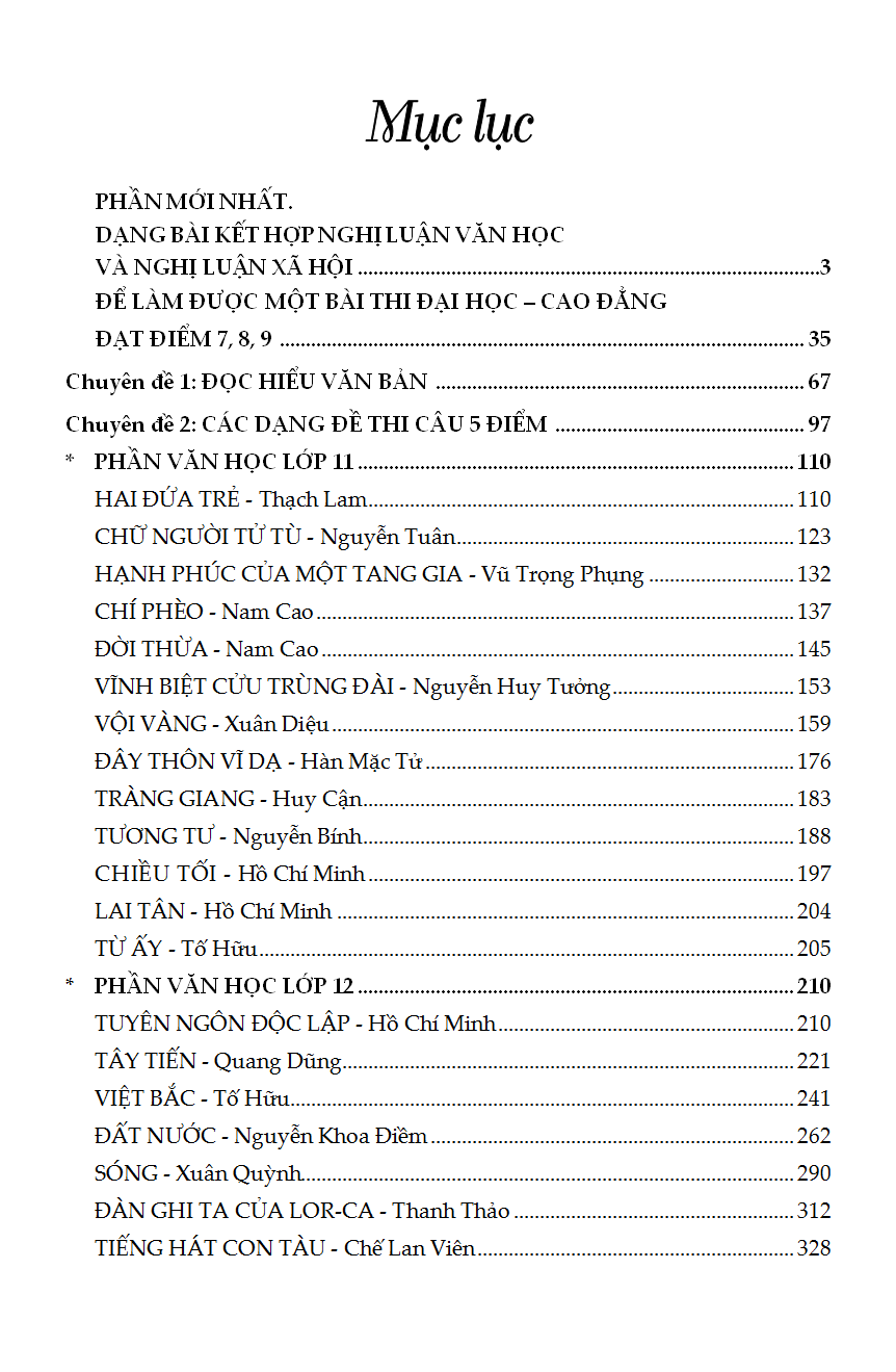 Mục lục