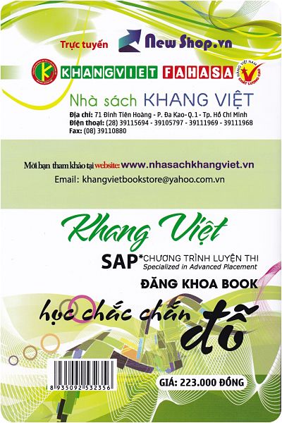 Bìa sau Giải Chi Tiết 99 Đề Thi Thử Kỳ Thi Quốc Gia - Sinh Học (Quyển 2)