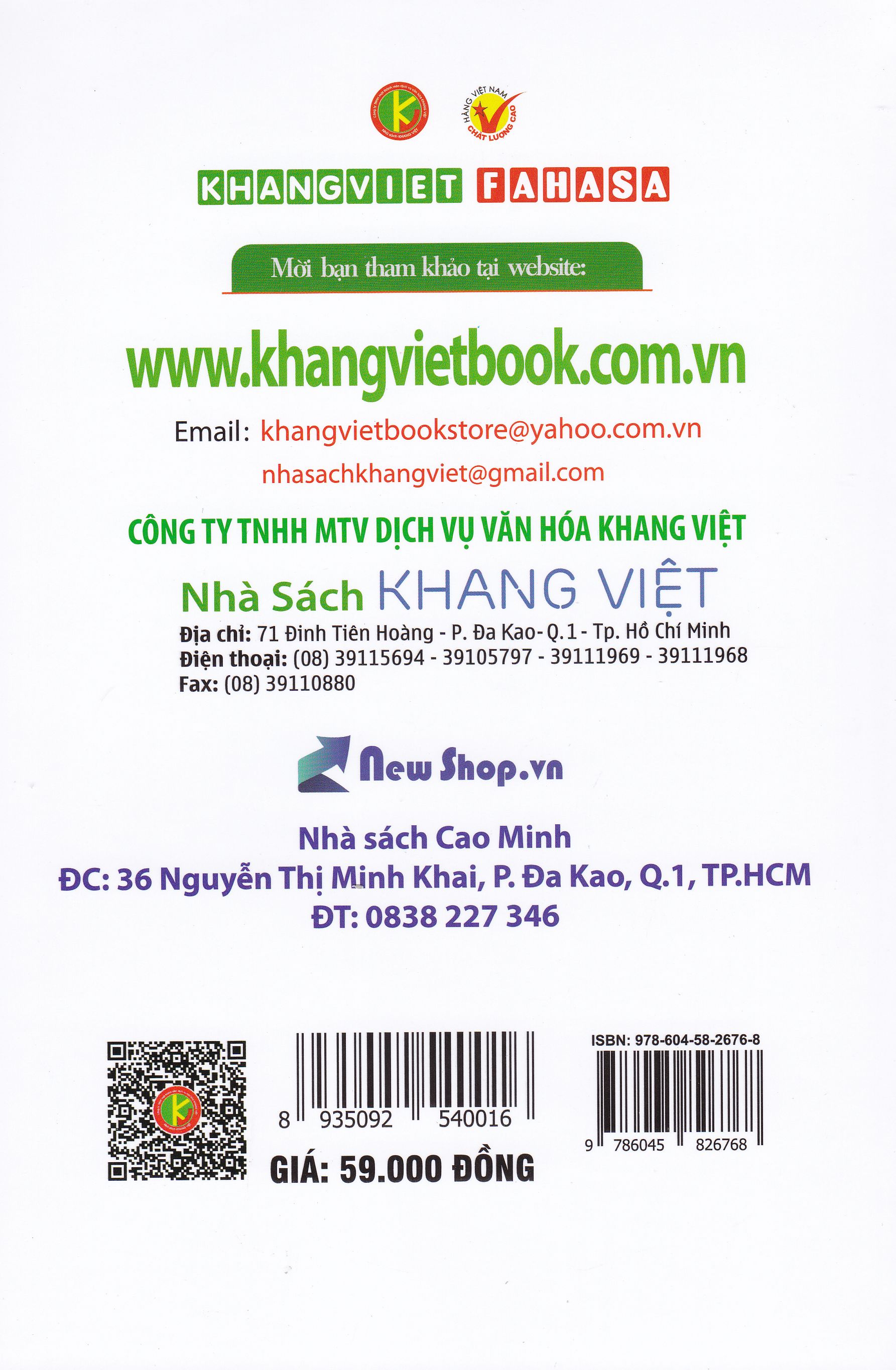 Bìa sau Bồi Dưỡng Học Sinh Giỏi Violympic Tiếng Anh 4