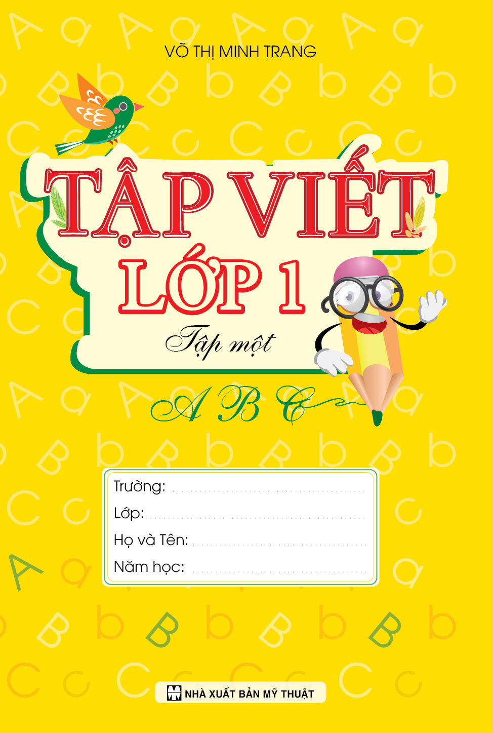 Bìa trước TẬP VIẾT LỚP 1 TẬP 1