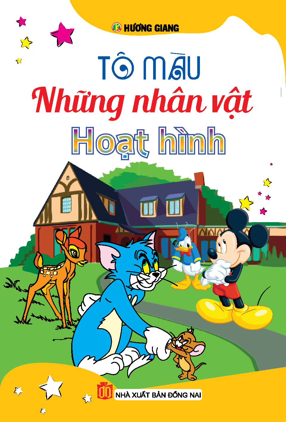 Bìa trước Tô Màu Những Nhân Vật Hoạt Hình