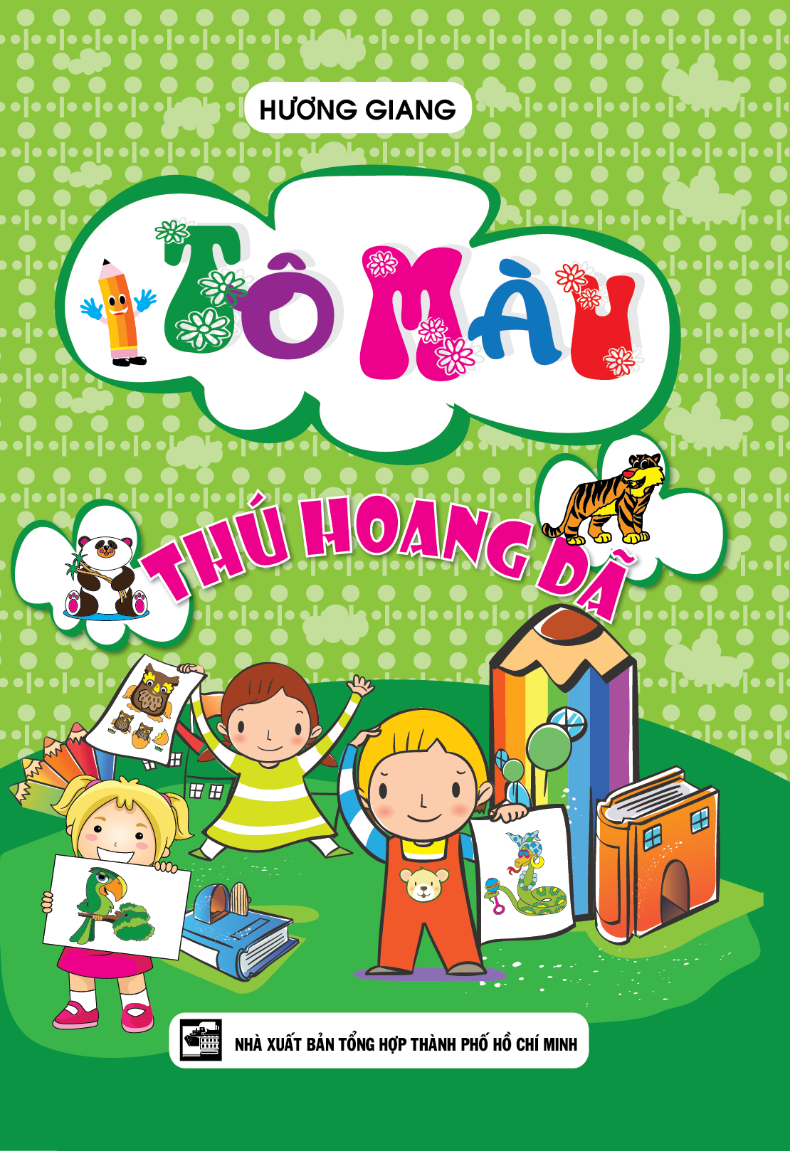 Bìa trước Tô màu Thú hoang dã