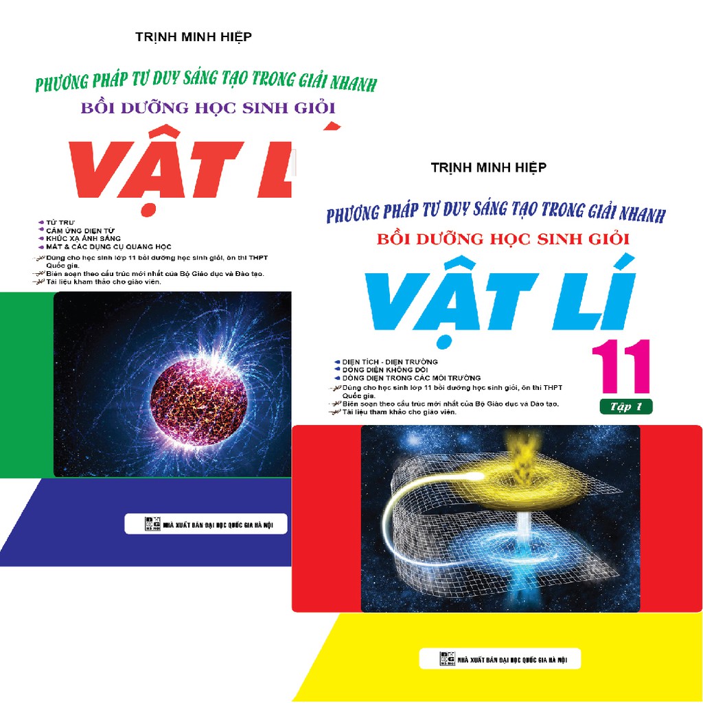 Bìa trước Phương Pháp Tư Duy Sáng Tạo Trong Giải Nhanh Bồi Dưỡng Học Sinh Giỏi Vật Lý 11 (Trọn Bộ 2 Tập)
