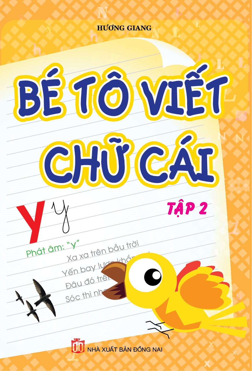Bìa trước Bé tô viết chữ cái - tập 2