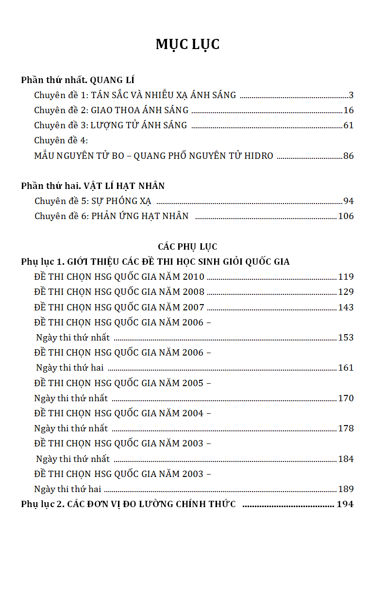 Mục lục
