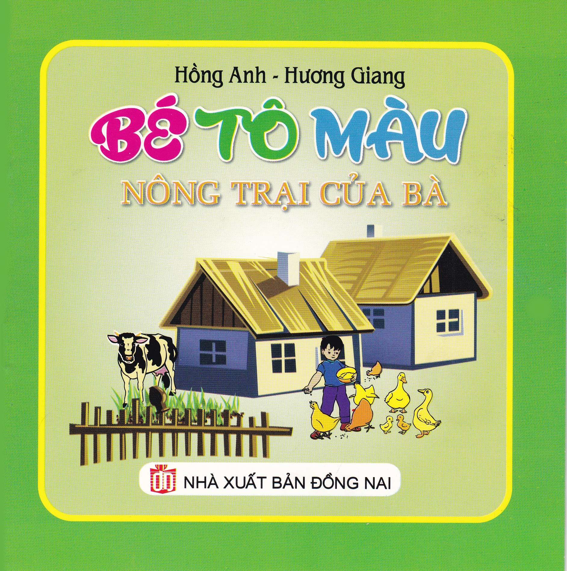 Bìa trước Bé Tô Màu Nông Trại Của Bà