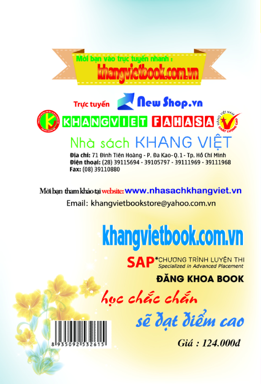 Bìa sau Cẩm Nang Luyện Thi THPT Quốc Gia Ngữ Văn Tập 2: Nghị Luận Xã Hội