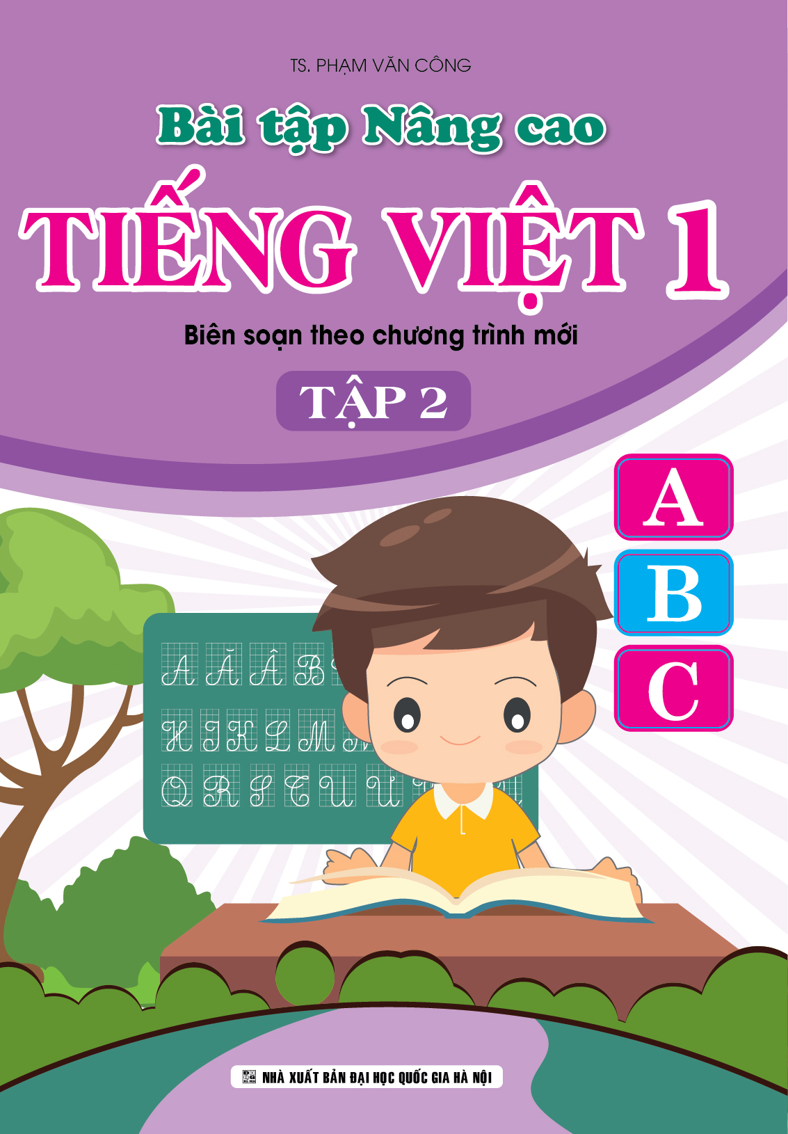 Bìa trước Bài tập Nâng cao Tiếng Việt 1 (Biên soạn theo chương trình mới) - Tập 2
