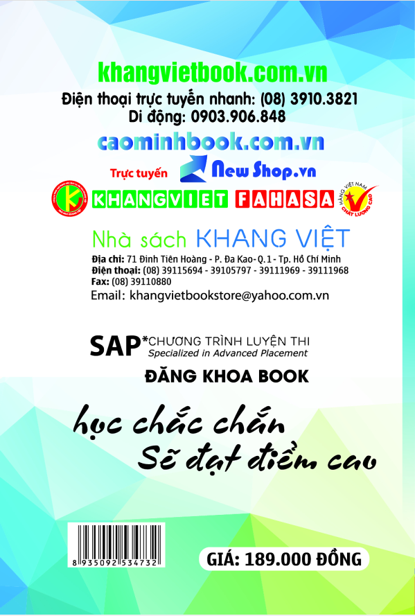 Bìa sau Cẩm Nang Luyện Thi Quốc Gia Ngữ Văn