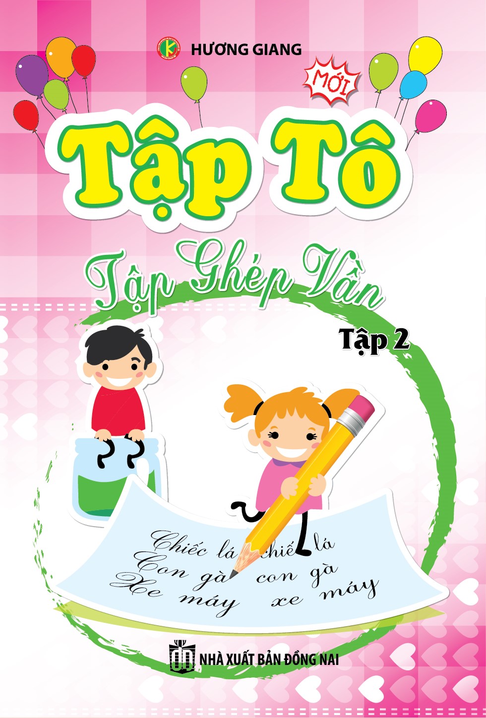 Bìa trước tập tô tập ghép vần - tập 2