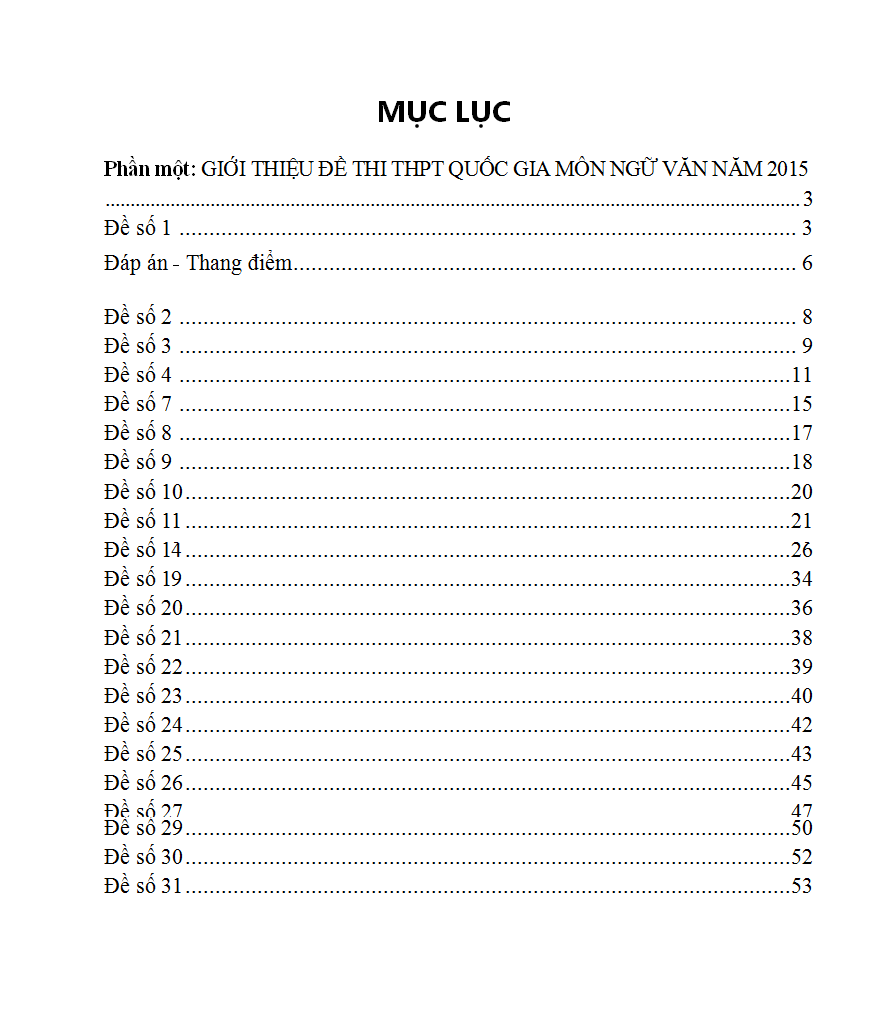 Mục lục