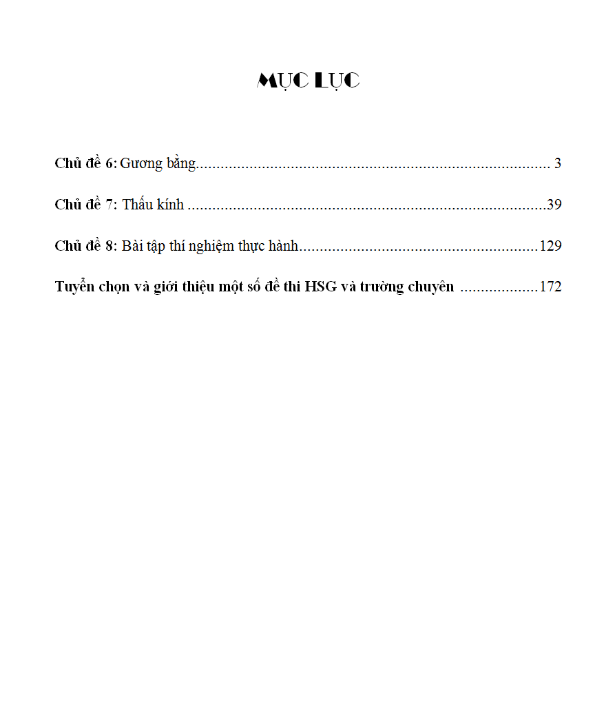 Mục lục