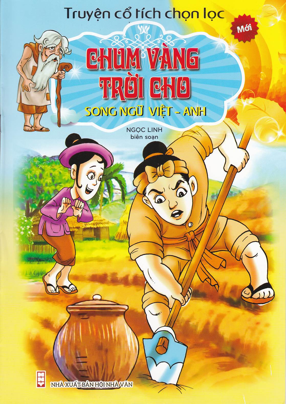 Bìa trước Truyện cổ tích Chọn lọc Chum Vàng Trời Cho song ngữ việt - anh