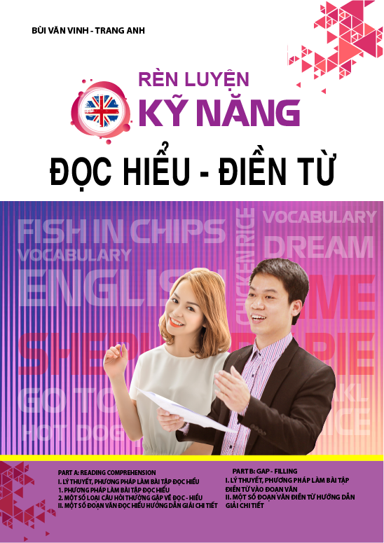 Bìa trước Rèn Luyện Kĩ Năng Đọc Hiểu - Điền Từ