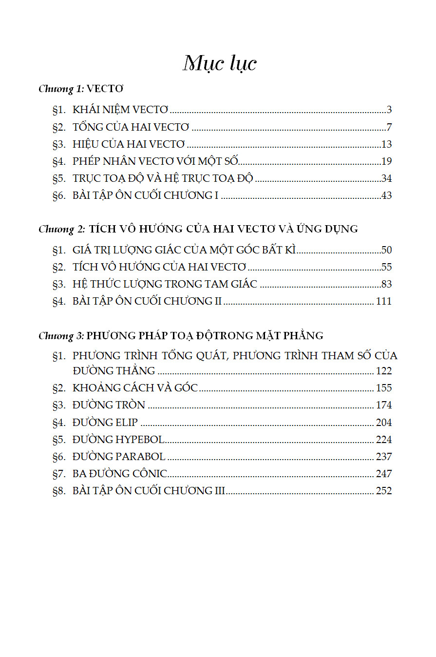 Mục lục