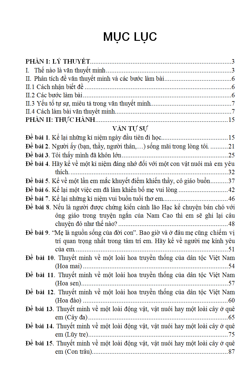 Mục lục