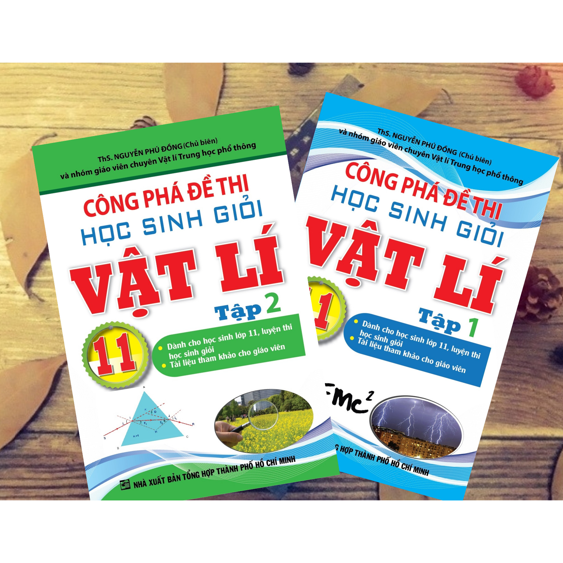 Bìa trước COMBO CÔNG PHÁ ĐỀ THI HỌC SINH GIỎI VẬT LÍ 11 TẬP 1+TẬP 2