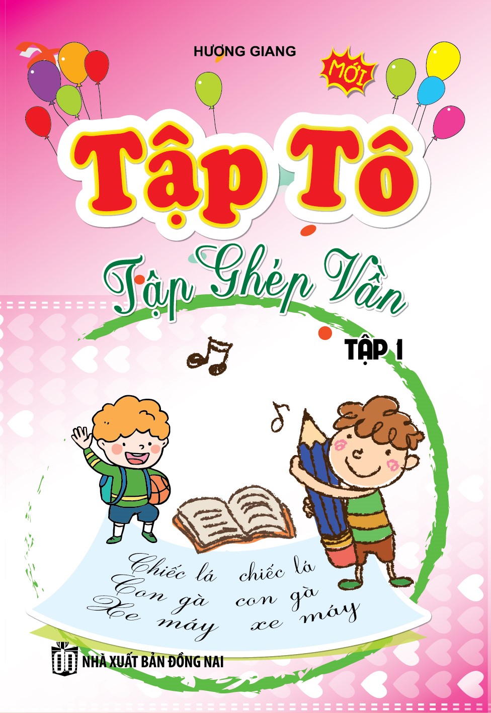 Bìa trước tập tô tập ghép vần - tap 1