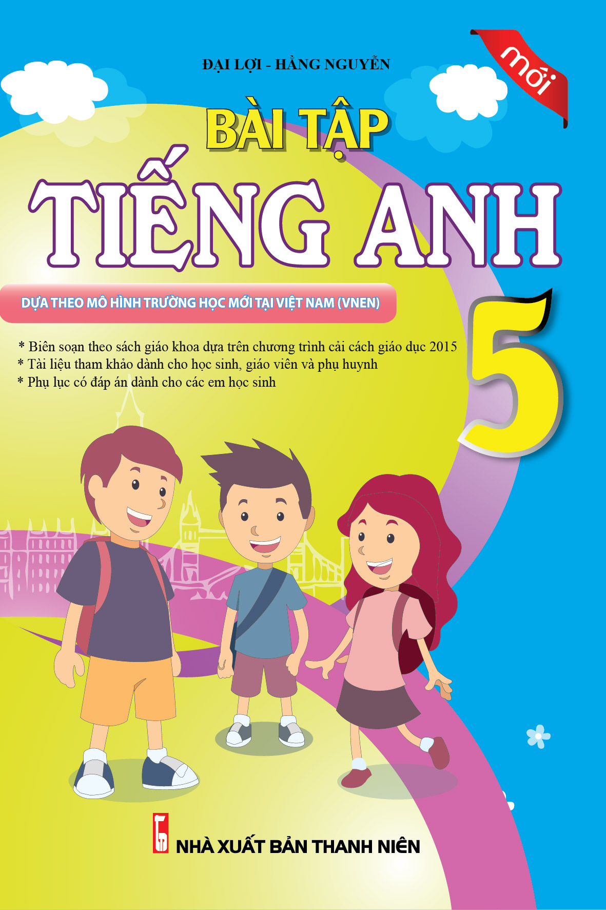 Bìa trước Bài Tập Tiếng Anh 5