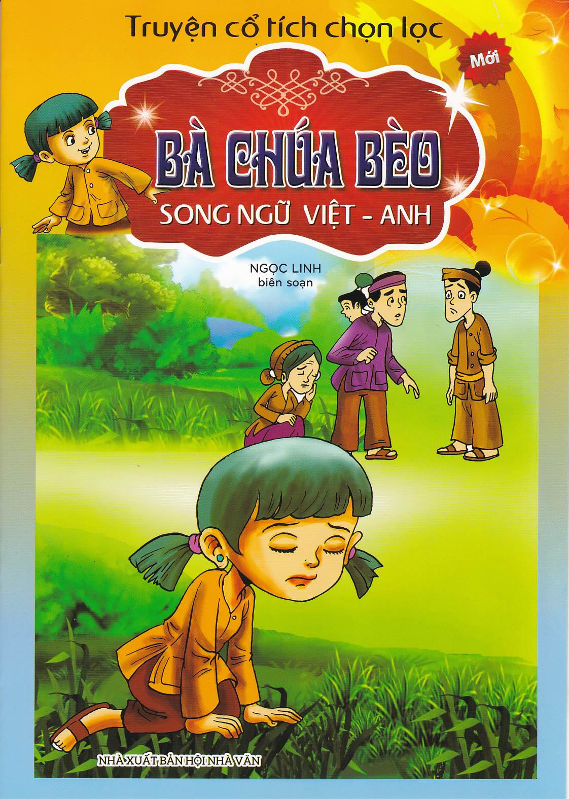 Bìa trước Truyện cổ tích Chọn lọc bà chúa bèo song ngữ việt - anh