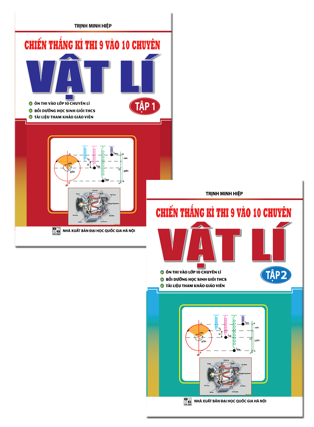 Bìa trước Chiến Thắng Kì Thi 9 Vào 10 Chuyên Môn Vật Lí (Trọn Bộ 2 Tập) 
