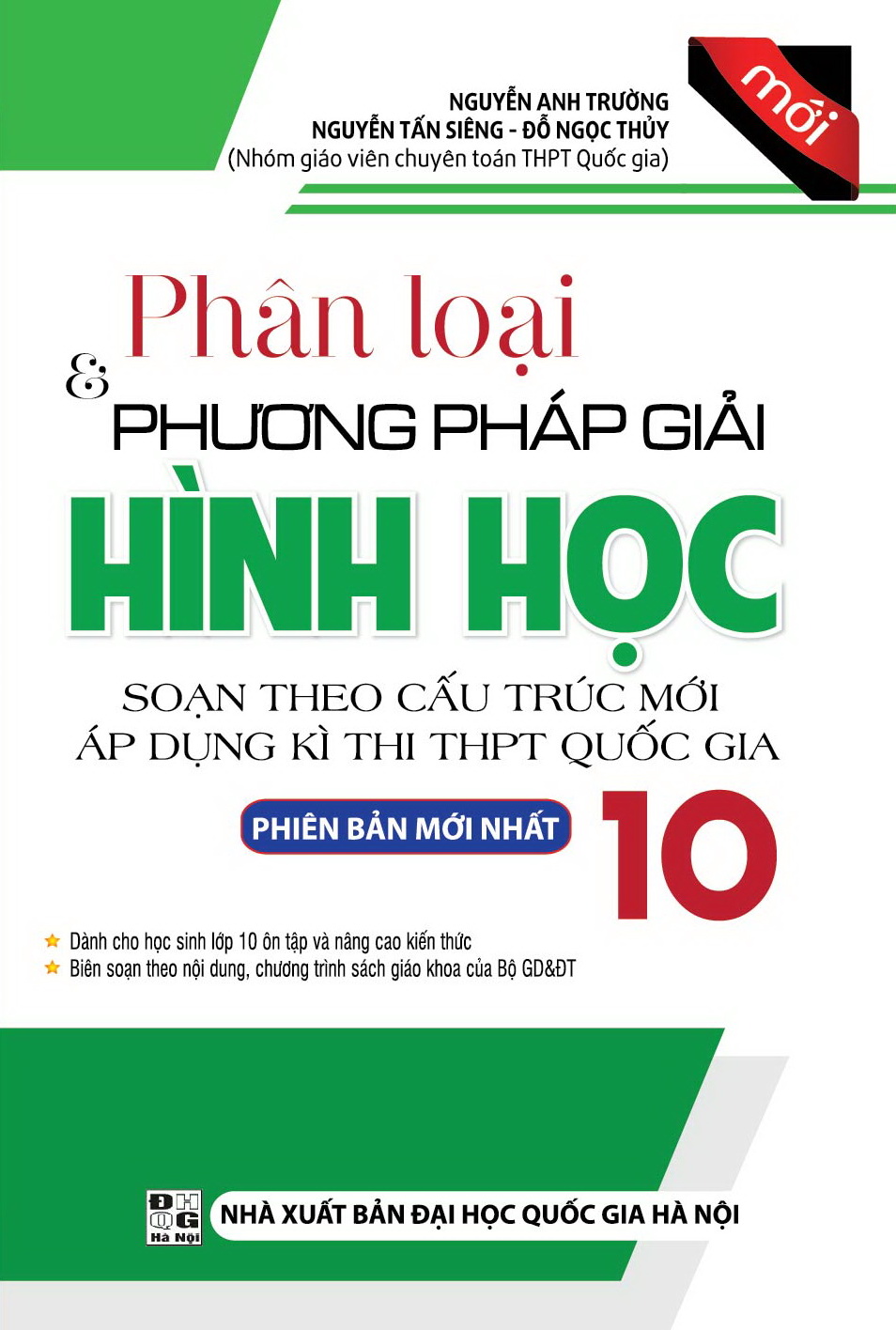 Bìa trước Phân Loại Và Phương Pháp Giải Hình Học 10