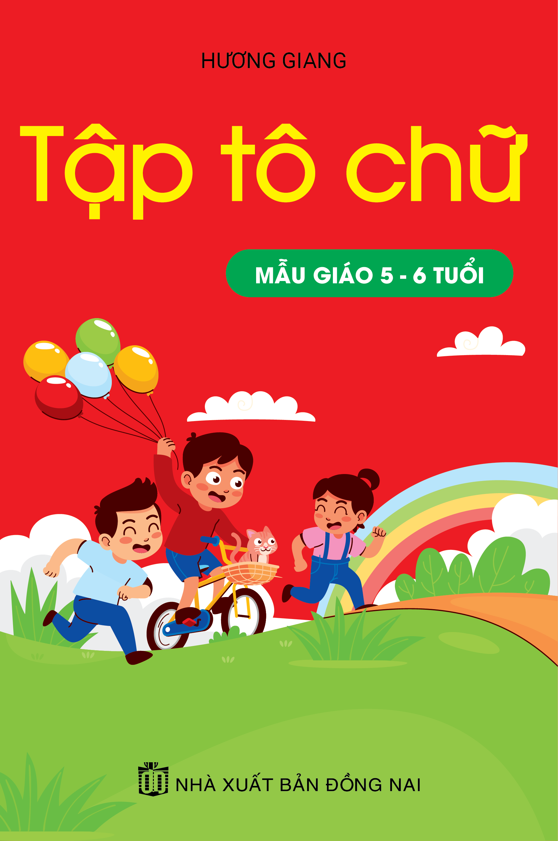 Bìa trước TẬP TÔ CHỮ MẪU GIÁO 5 - 6 TUỔI