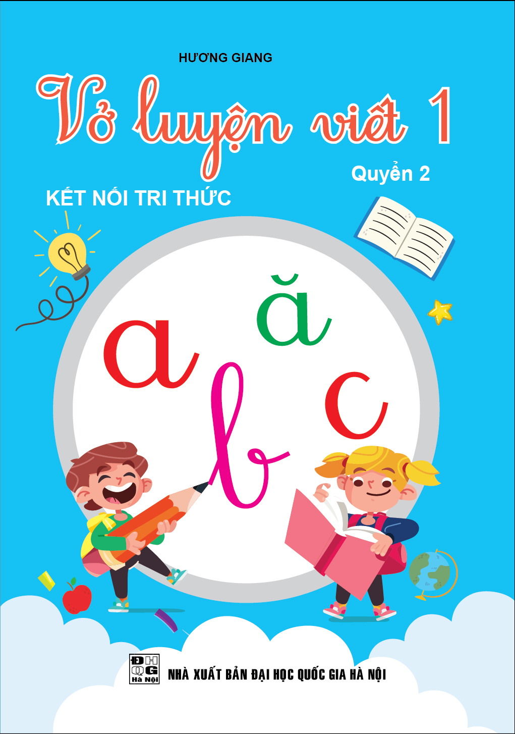 Bìa trước VỞ LUYỆN VIẾT 1 QUYỂN 2  (KẾT NỐI TRI THỨC)