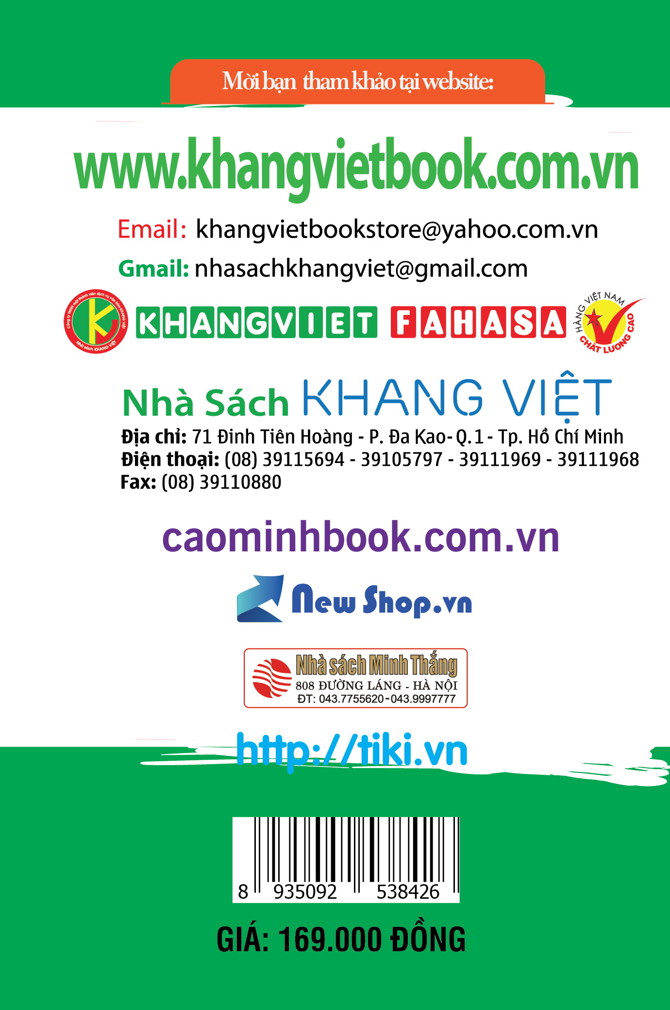 Bìa sau Phương Pháp Tư Duy Sáng Tạo Trong Giải Nhanh Bồi Dưỡng Học Sinh Giỏi Vật Lí 10 Tập 1